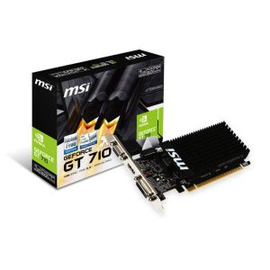 MSI NVIDIA GeForce GT 710 1GD3H LP 1GB DDR3 – Κάρτα Γραφικών