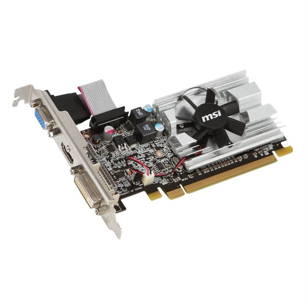 MSI Radeon HD 6450 1GB DDR3 Low Profile κάρτα γραφικών