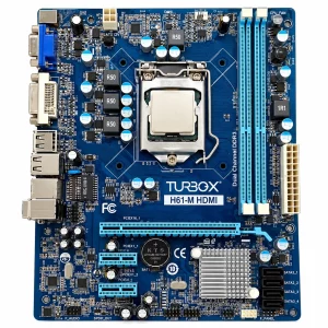 Turbo-X H61-M HDMI μητρική Socket 1155 DDR3