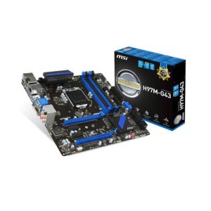 ΜΗΤΡΙΚΗ ΚΑΡΤΑ MSI H97M-G43 1150 DDR3 X4 SLOTS