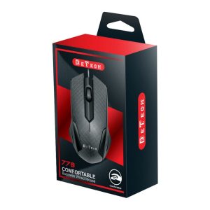 Ποντίκι DeTech D9 Optical μαύρο