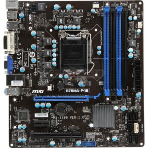 ΜΗΤΡΙΚΗ ΚΑΡΤΑ MSI B75MA-P45 1155 DDR3 X4 SLOTS