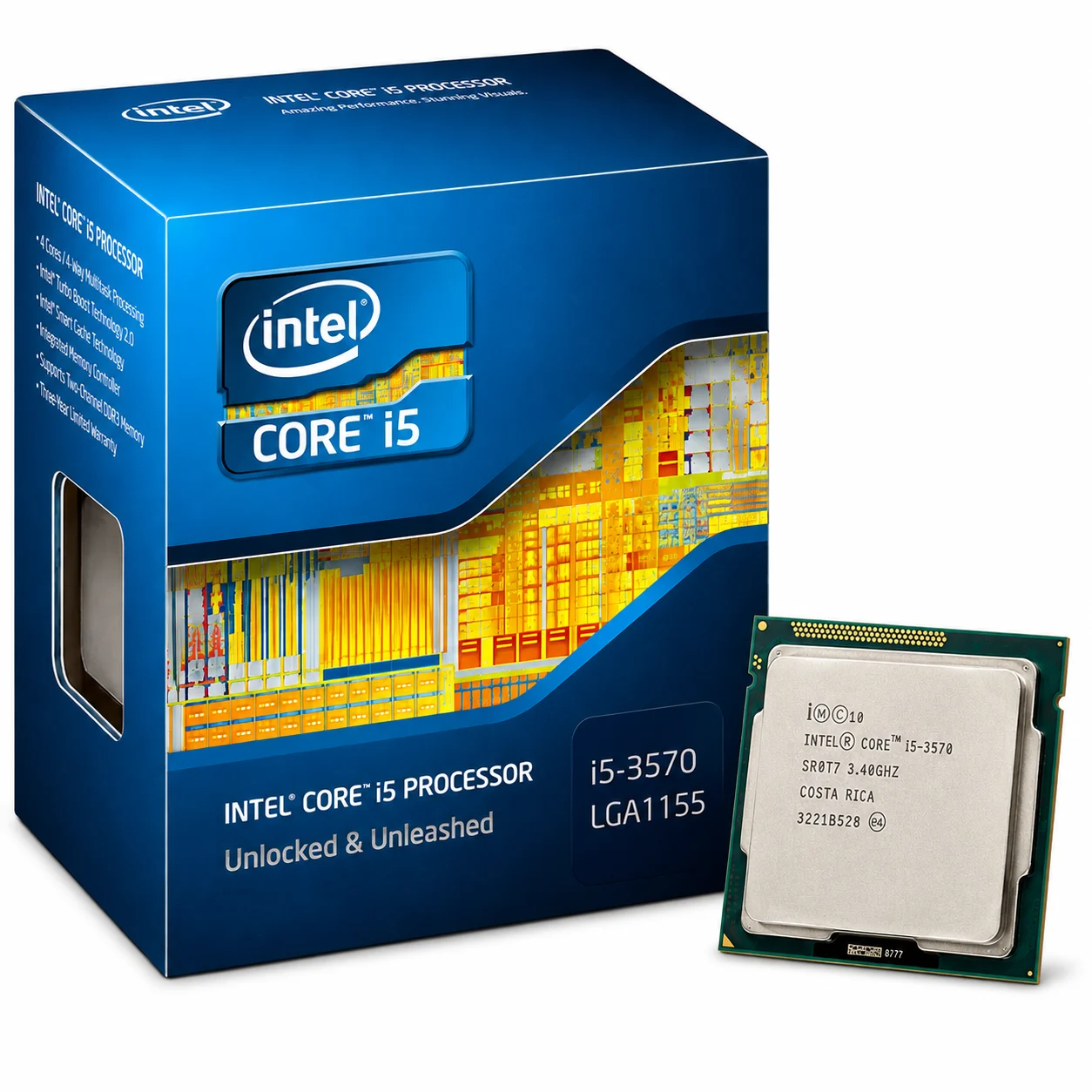 Intel Core i5-3570 LGA 1155 3.40GHz επεξεργαστής