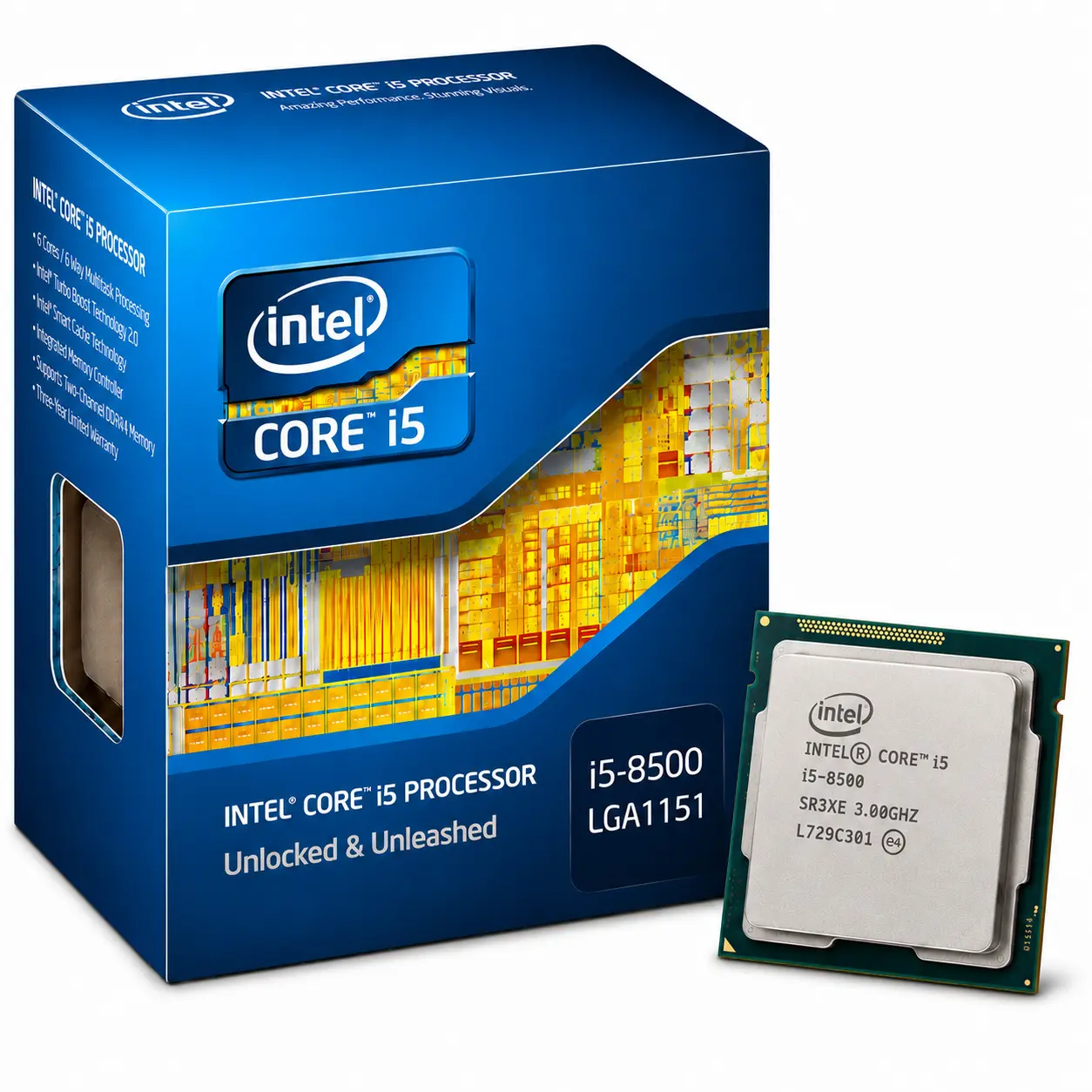 Intel Core i5 8500 8ης γενιάς LGA 1151 3.00GHz