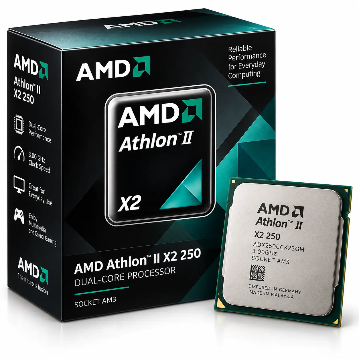 AMD Athlon II X2 250 3.00GHz AM3