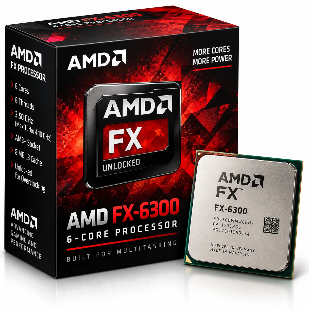 AMD FX 6300 εξαπύρηνος επεξεργαστής AM3+