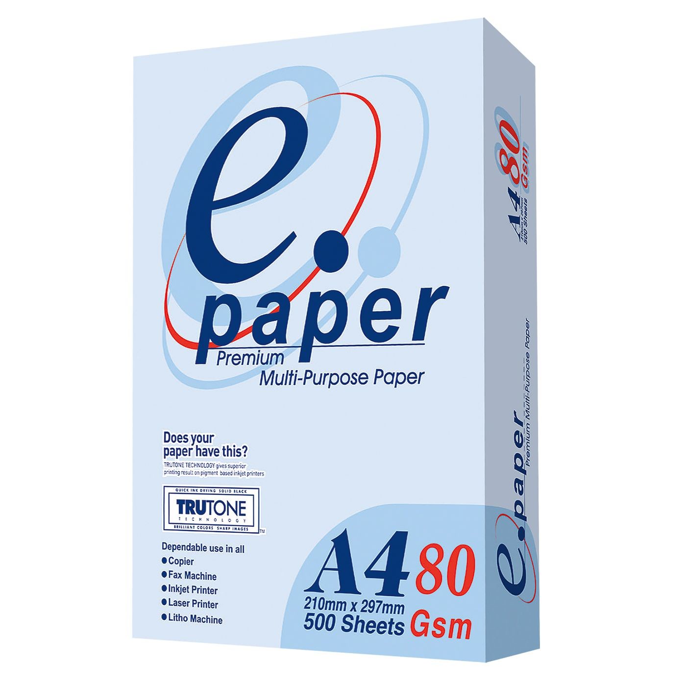 ePaper φωτοτυπικό χαρτί Α4 80gr 500 φύλλα