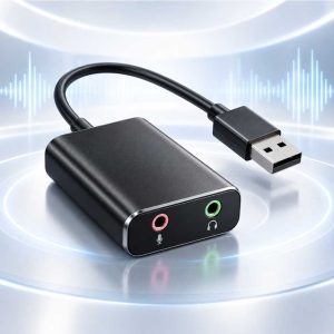 Εξωτερικές κάρτες ήχου USB και USB-C για υπολογιστή