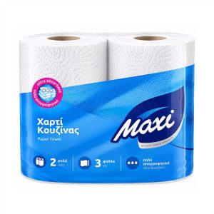 MAXI χαρτί κουζίνας 2x350g δύο ρολά