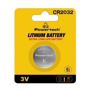 Powertech PT-1208 μπαταρία λιθίου CR2032 3V