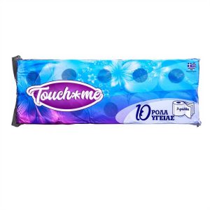 Touch Me χαρτί υγείας 3φυλλο συσκευασία 10 ρολών